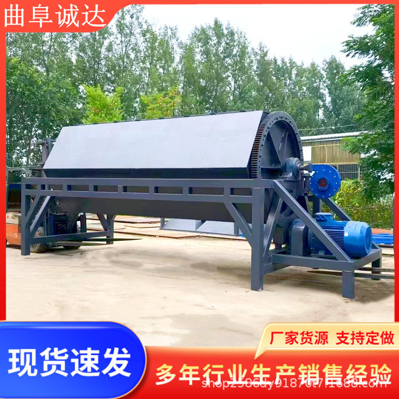 金属配件抛光除锈机 六角滚筒抛光机 电厂各种火烧铁干磨机