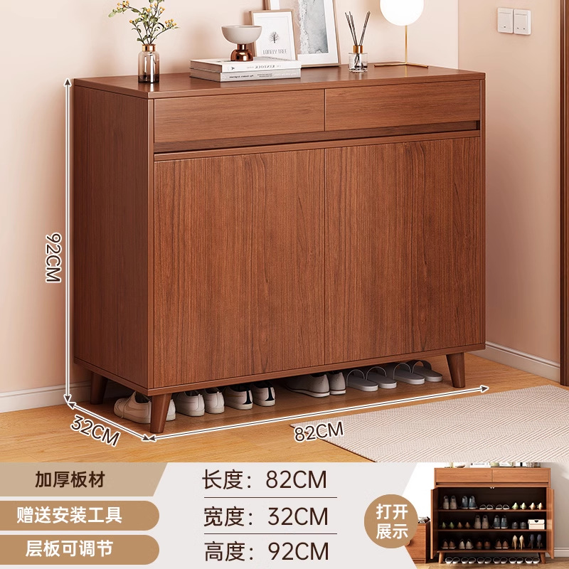 [경제적인 원목 캐비닛 다리] 오스기 호두색 82*30*92cm