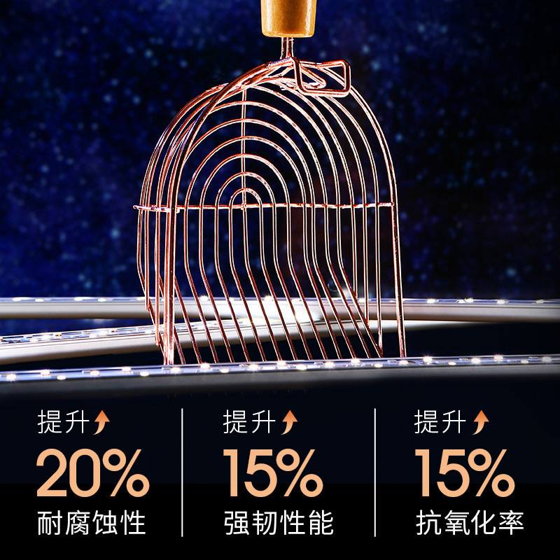 Palas de arena para gatos de metal, agujeros grandes y delgados, palas para gatos, herramientas para palas, palas para gatos, palas para gatos que no son de acero inoxidable, palas para gatos, transfronterizas