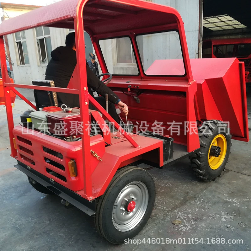 Самосвал для строительных площадок Shengjuxiang Machinery с дизельным двигателем, гарантия качества, самосвал с передней разгрузкой