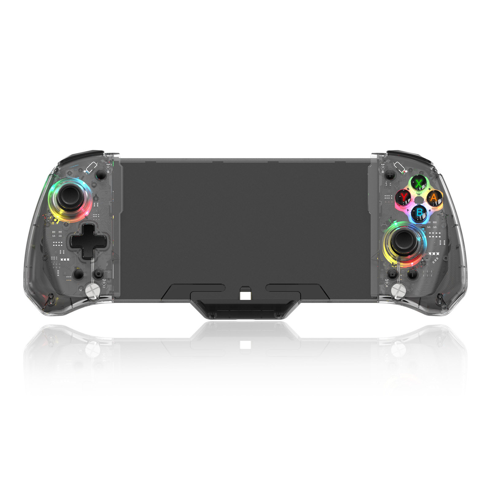 コントローラ New YS43/44/45 RGB Colorful Transparen For Switch game
