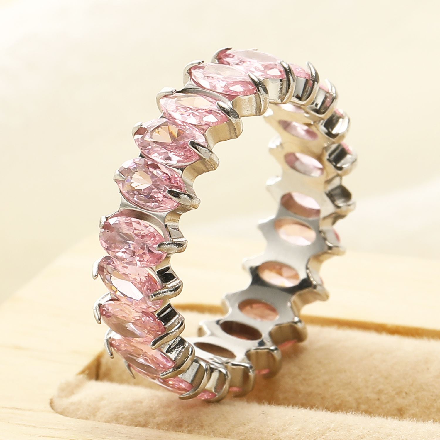 6g Weight Real Gold Plated Plating Material Rings Classification 10, 6, 8 Ring Size 1 Piece Quantity Holiday, Daily Occasion 304 Stainless Steel Material Geometric Pattern Women's Gender Elegant Style Waterproof Non Tarnish, Plating Craft Real Gold Plated Geometric 304 Stainless Steel Elegant Waterproof Non Tarnish Rings 21