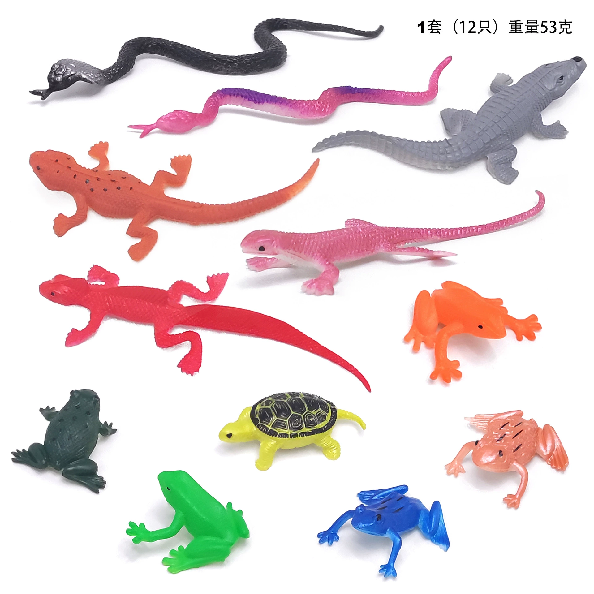 Моделирование рептилий Mini 12 детская игрушка змея лягушка ящерица черепаха модель статическое украшение наука и образование
