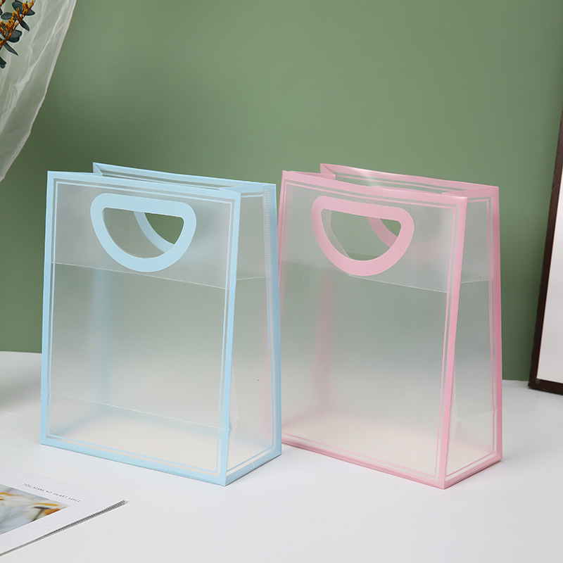 Bolsa de regalo de dulces, bolsas de mano transparentes, bolsas de mano, bolsas de mano, bolsas de regalo de boda, bolsas de mano de plástico PP