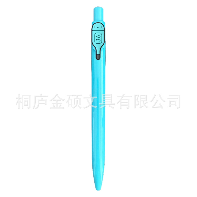 外贸护士笔简约创意纯色糖果色软质卡通圆珠笔黑笔可爱按动笔医生|undefined