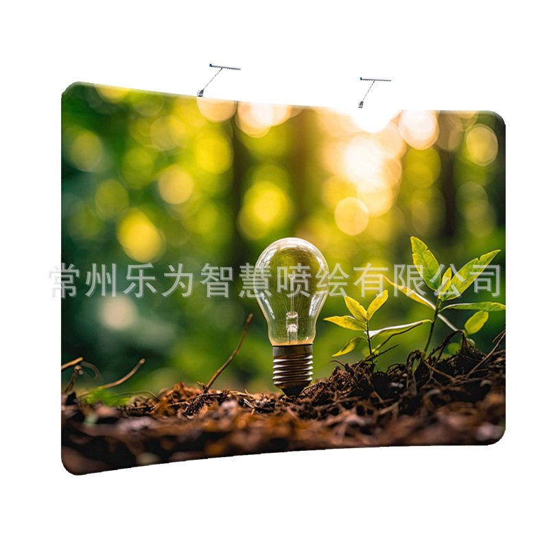 外贸backdropstand快幕秀C形展架便携婚庆摄影活动party背景墙