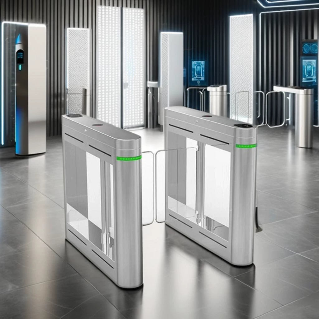 Поставщик бесщеточных скоростных ворот постоянного тока быстро открыватель шлюзов офисное здание супермаркет сценическая площадка для проверки билетов