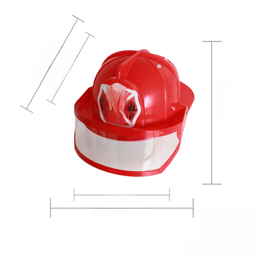 Costume party props, party hat props, fire props, safety helmet, children and adult fire hats
