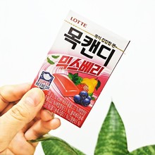 韓國樂天木瓜/草莓/檸檬/薄荷潤喉糖 水果薄荷糖便攜式零食38克