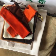 厂家批发人和珠宝首饰店绒布袋电子电器灯光拉绳束口袋江高毛绒袋