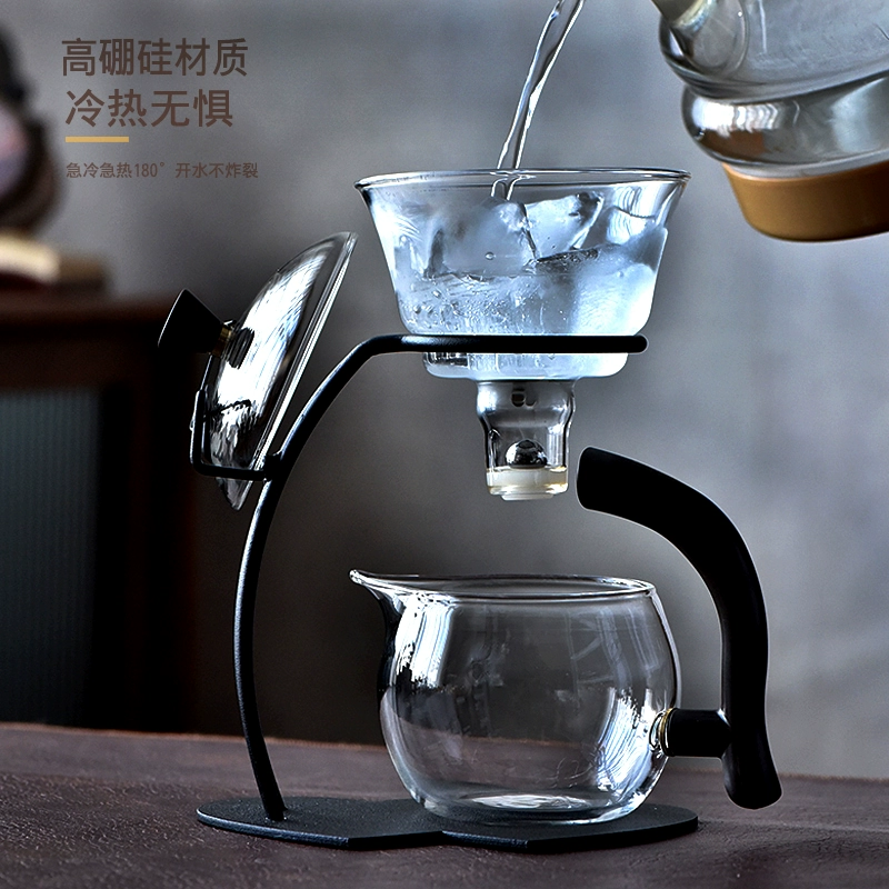 Glass automatic tea set, tea cup, fully automatic, simple and elegant design, 2025 years