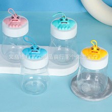 卡通动物小菲象塑料瓶包装瓶糖果罐PET食品级收纳瓶零食彩泥瓶子