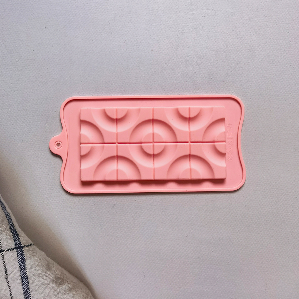 Círculo de chocolate 170 molde de silicona pastel helado pudín molde de postre jabón utensilios