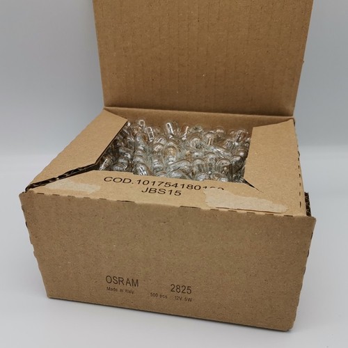 OSRAM OSRAM T10 12V 5W W5W 2825 small plug-in wide license plate driving light bulb