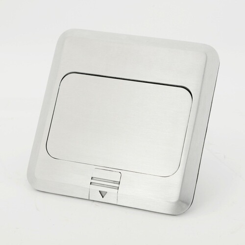 Factory aluminum cross-ground socket damping pop-up ground socket European standard French standard American network computer ground plug