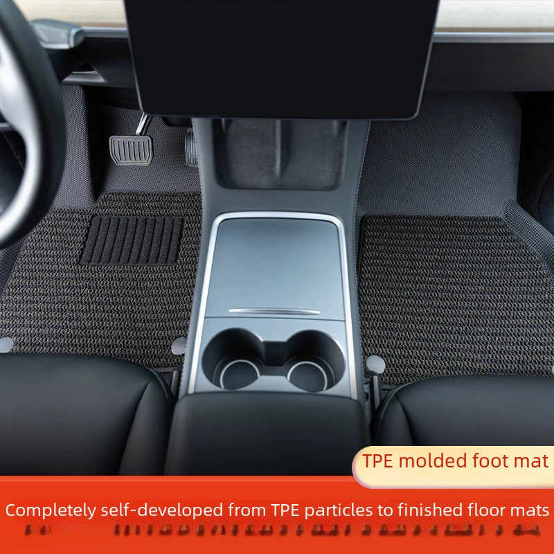 Подходит для Tesla Model Y Model Pressing Pets TPE+XPE Car Foot Cushion Tail Box Cushion E-commerce Hot Sale