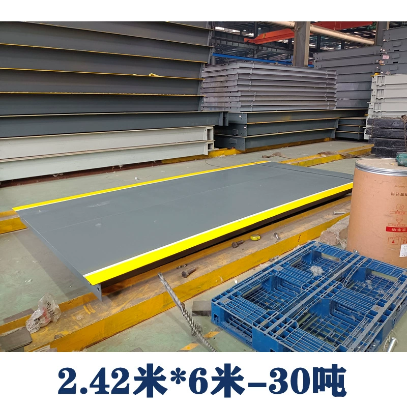 В феврале 2023 года 30-тонные весы из высокопрочной стали шириной 2,42 метра и длиной 6 метров не будут распроданы.