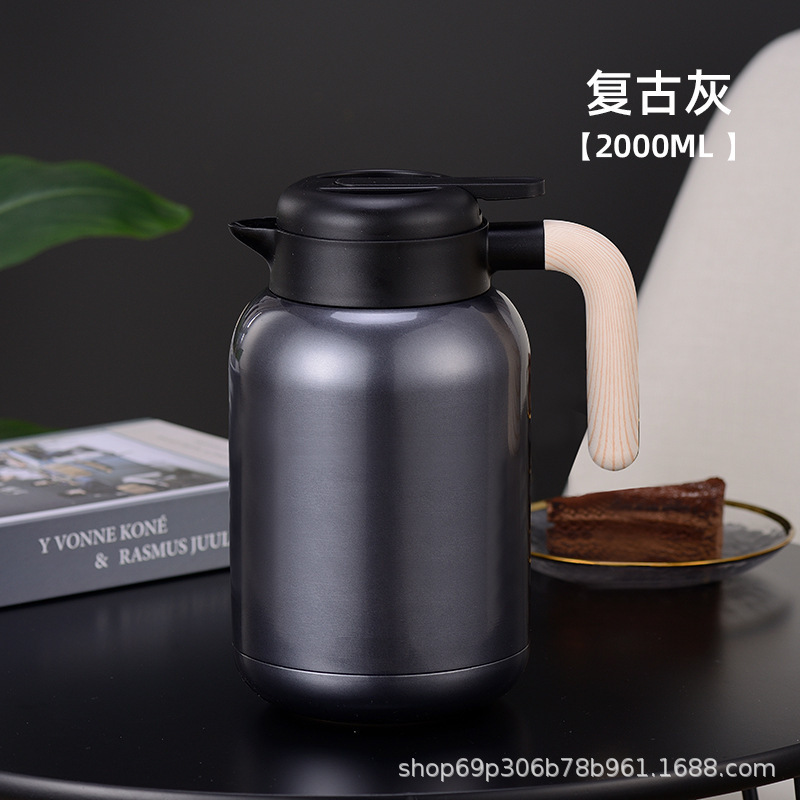 保温ポット家の新型高颜値蒸し器湯沸かしポット大容量湯沸かし器コーヒーポット湯沸かし器ティーポット|undefined