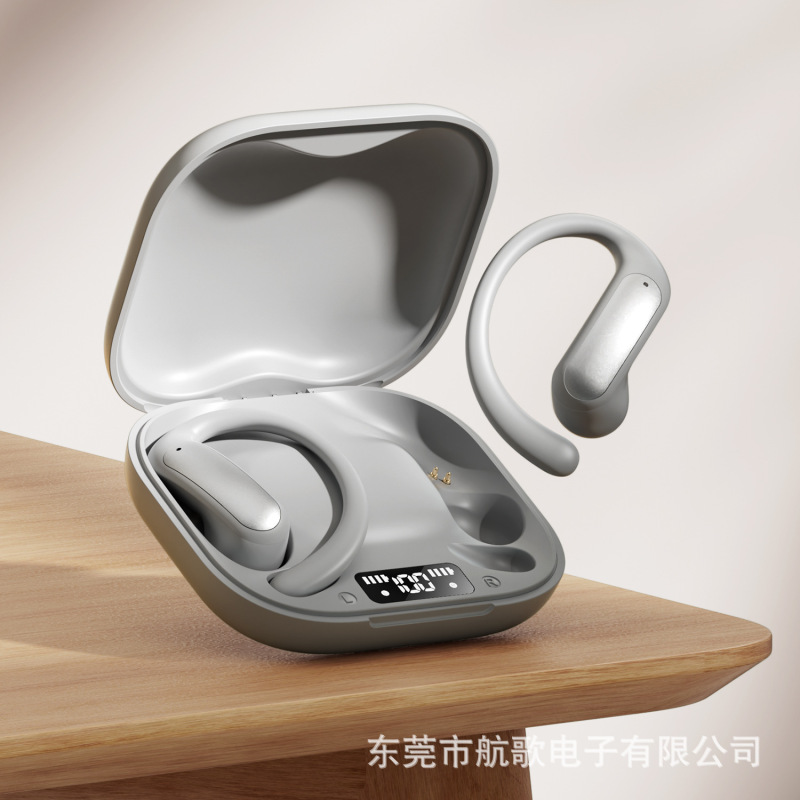 2025年新款无线蓝牙耳机M140耳挂式运动跑步超长待机适用所有手机|undefined