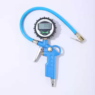 Air pressure gauge/tire pressure gauge Pointer-Type Hydraulic Tire Pressure Gauge - blue-digital-display-model
