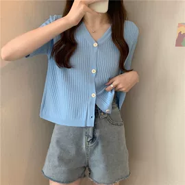 女式针织衫;吊带背心;毛衣