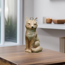 儿童礼物仿真农场动物家居客厅卧室布置装饰松鼠狐狸羊骆驼小摆件