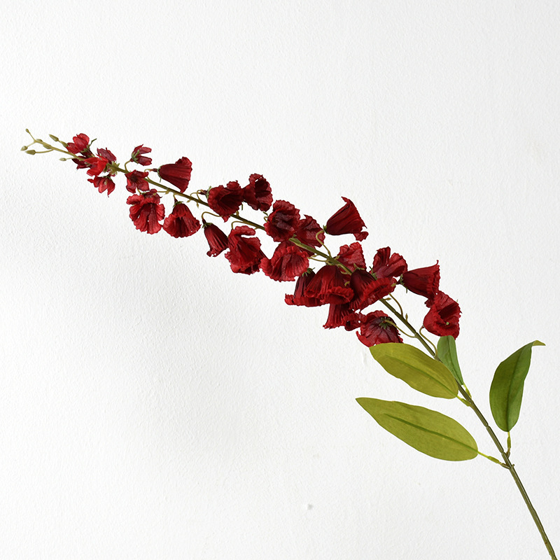 Simulación de orquídeas de ramas largas de flores de flores elegir flores altas decoración de bodas sala de bodas de moda moda flor falsa