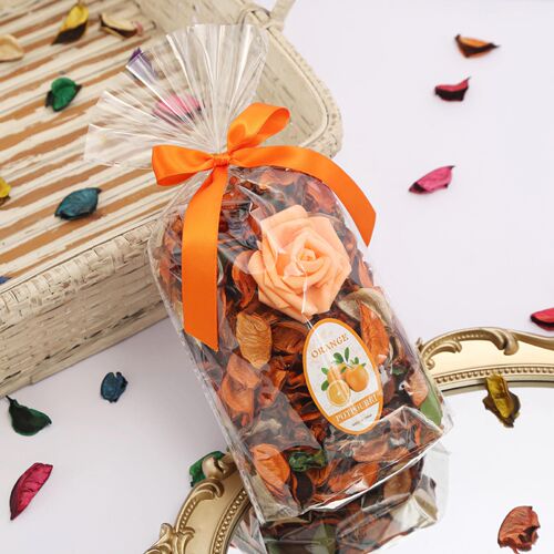 Manufacturer direct supply natural plant essential oil dry flower bags, bedroom petal scented pouch rose scent wardrobe incense wholesale