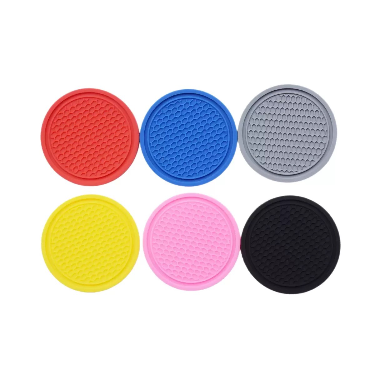 Cross-border car cup mats direct from the factory, large quantities in stock, PVC insulated non-slip car cup mats