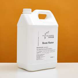 5L20L厂家批白茶酒店客房洗护套大装桶装一次性洗护用品洗发水沐