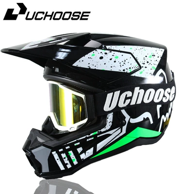 Motorcycle Safety Supplies — Standard 3C Motorcycle Off-Road - shadow-green-xs