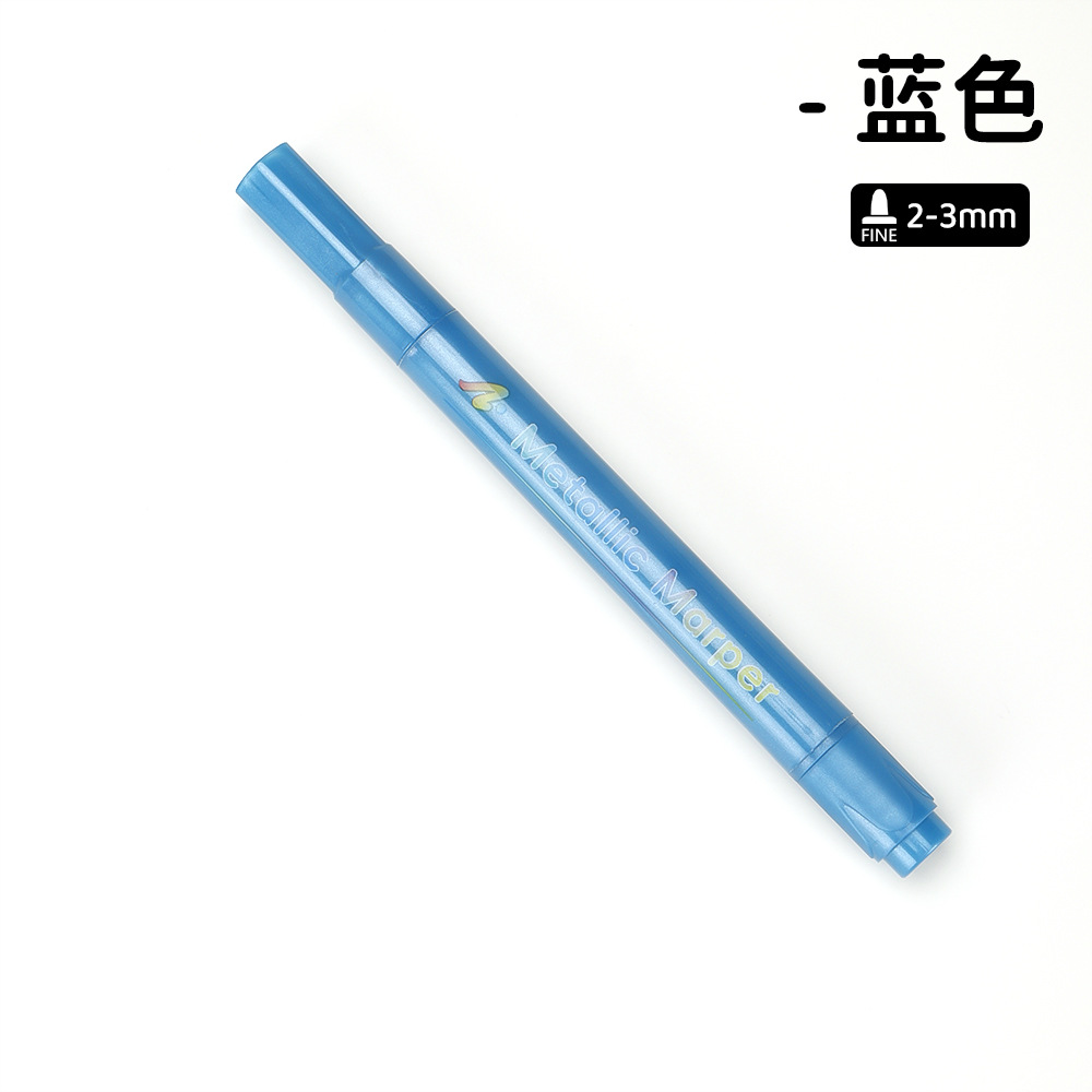 Cabeza dura metal hasta mecha modelo de pintura de pintura de color marcador pluma set diy marca de graffiti pluma