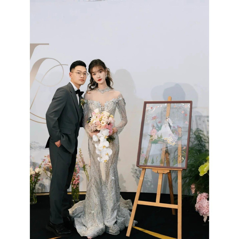 Send Best Friend Bride Wedding Engagement Gift Acrylic Transparent Embossed Sign-In Board Creative Board Signature Frame Welcome Sign Send Best Friend Bride Wedding Engagement Gift Acrylic Transparent Embossed Sign-In Board Creative Board Signature Frame Welcome Sign