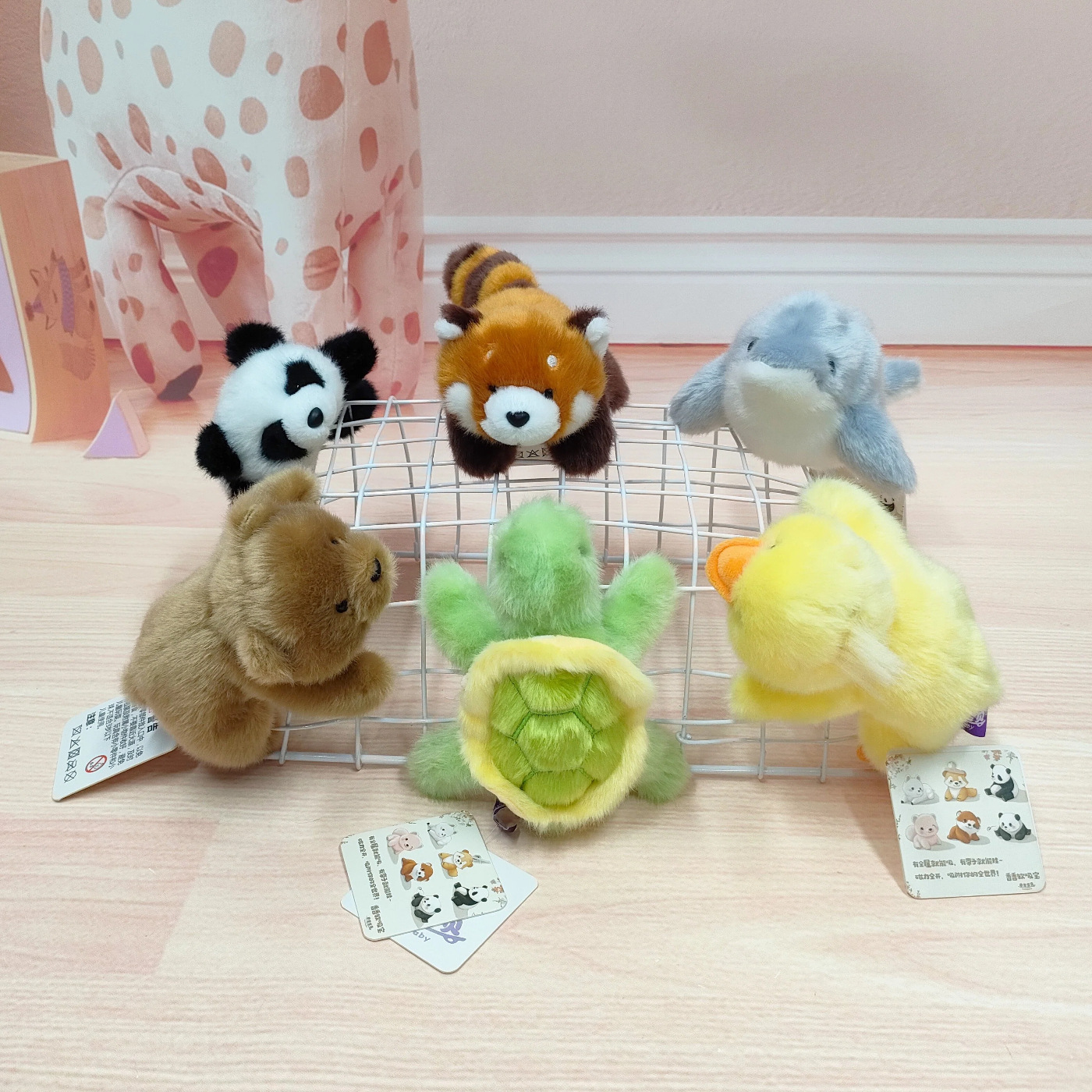 Very Baby Fragrant Soft Suction Plush Toy Magnetic Little Raccoon Doll Fragrance Refrigerator Magnet Children's Toy