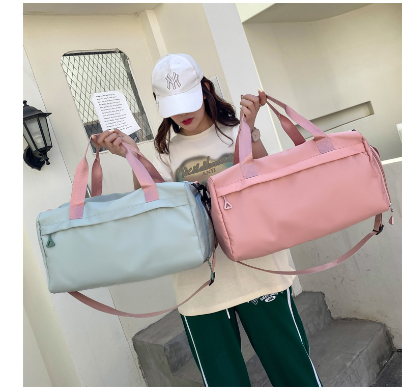 Unisex Streetwear Solid Color Oxford Cloth Waterproof Travel Bags display picture 1