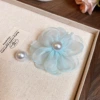 186# silver needle-blue