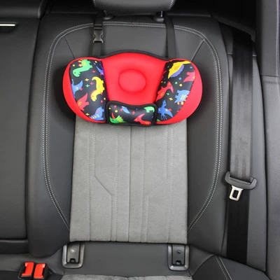 Cross-Border Anti-Stranglehold Car Seat Headrest - dinosaur-red-hanging-headrest-one-size-fits-all