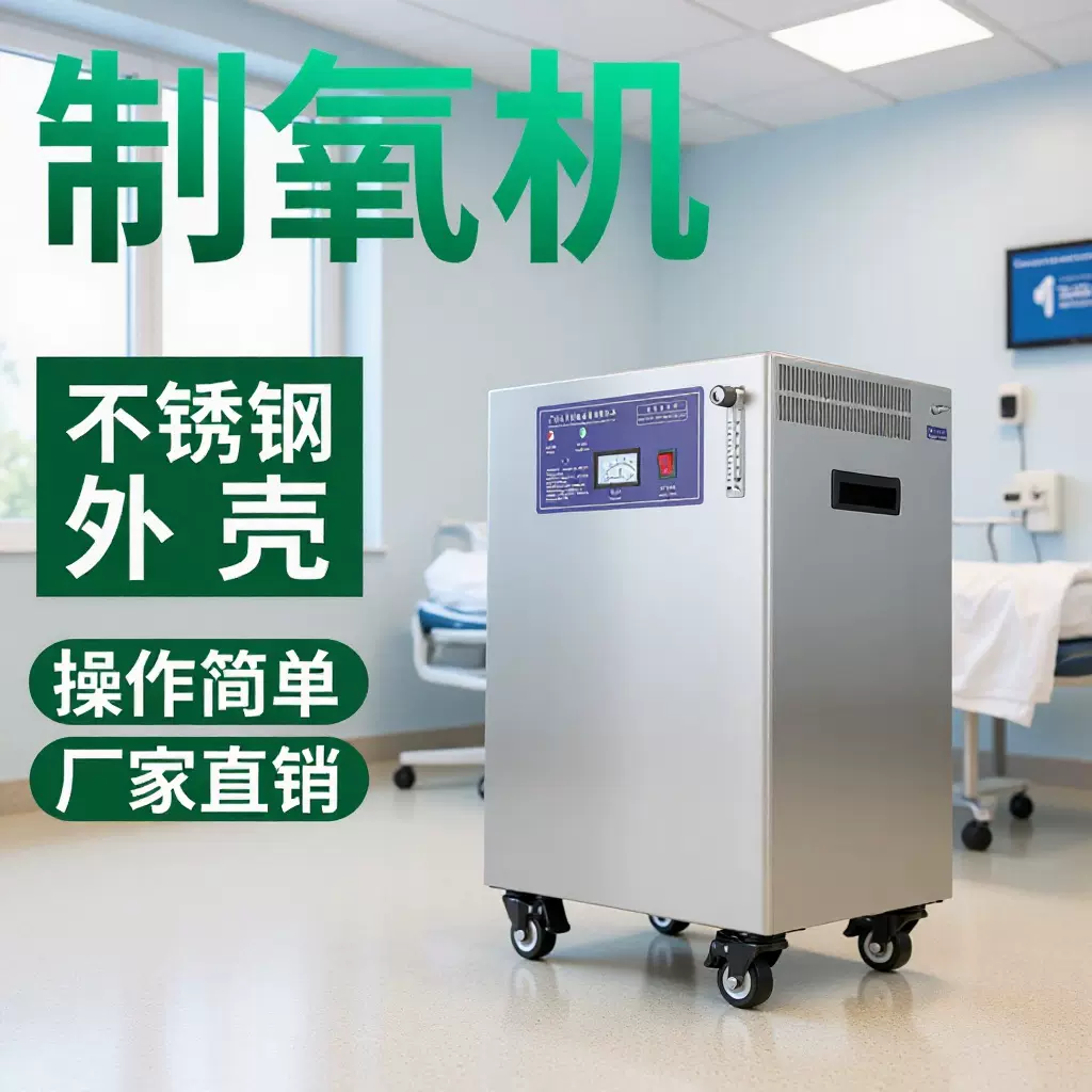 现货工业制氧机小型氧气发生器水产养殖助燃可增压氧气机源头厂家