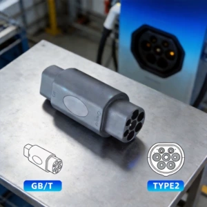 European Standard to National Standard Charging Pile Adapter Type2Gbt Car Ac