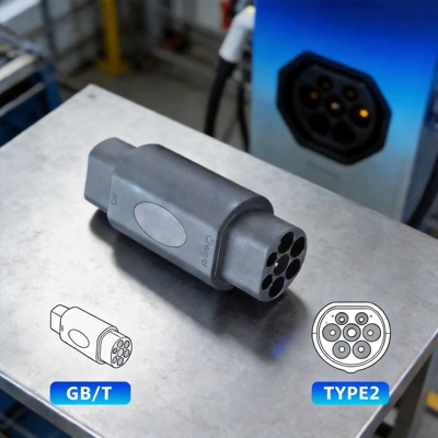 European Standard to National Standard Charging Pile Adapter Type2Gbt Car Ac