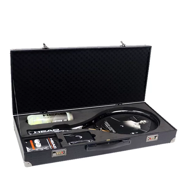 GreatSpeed Tennis Racket Gift Box Set, Tennis Racket Case, Portable Case Set, Grand Slam Tennis Gift Box
