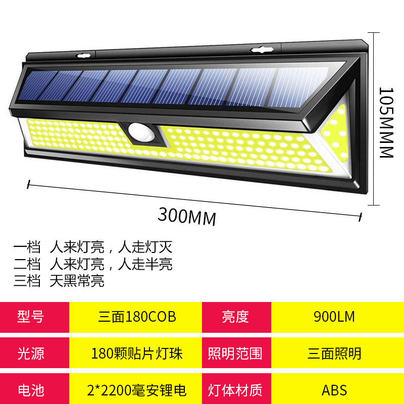 Hogar lámpara solar fluorescente lámpara de jardín solar al aire libre Cuerpo Humano inducción lámpara de pared jardín Villa ciervos Otros