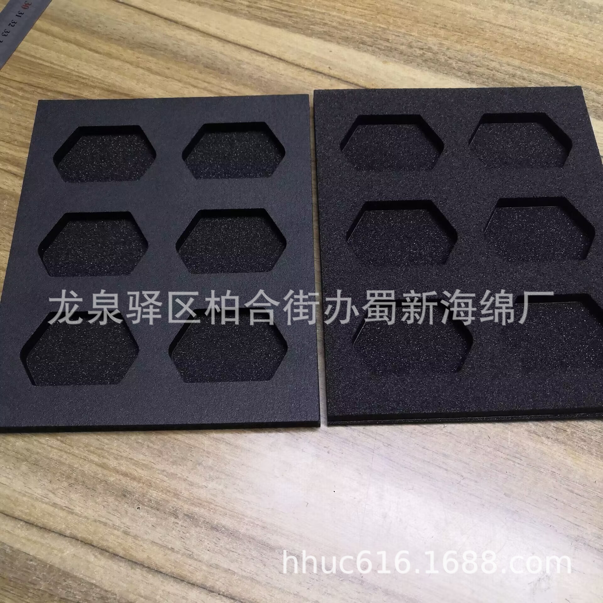 黑色抗静电XPE成型泡沫/电子零件内托包装泡棉/电子配件内衬海绵