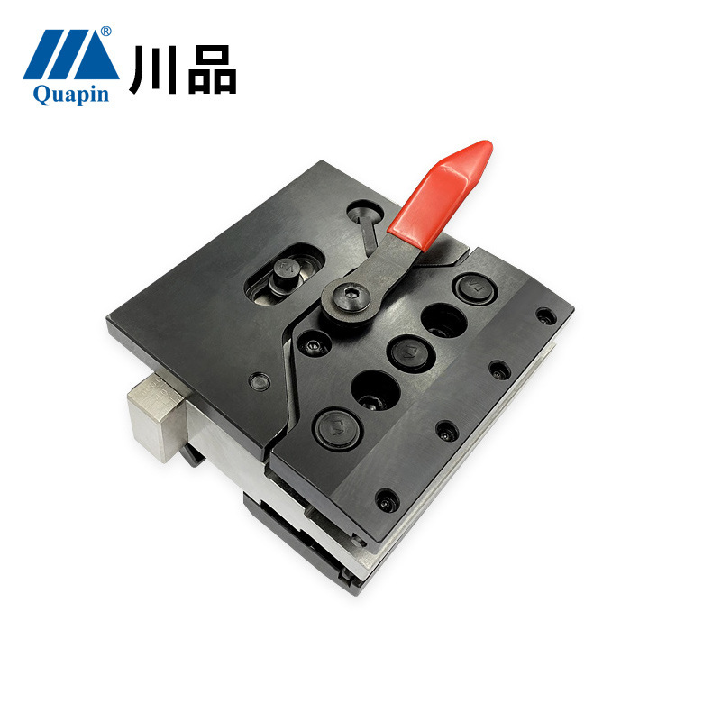 川品东莞冲压阿玛达梁发记亚威数控折弯机模具 双面上模快速夹具