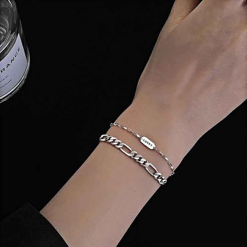 Herren Cuban Link Armband Aus Edelstahl Wasserfest Und Stabil_voghion.com