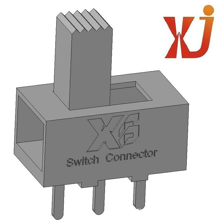 两档拔动开关/小型拨动开关/2档拨动开关/1P2T正拨拨动开关 直销