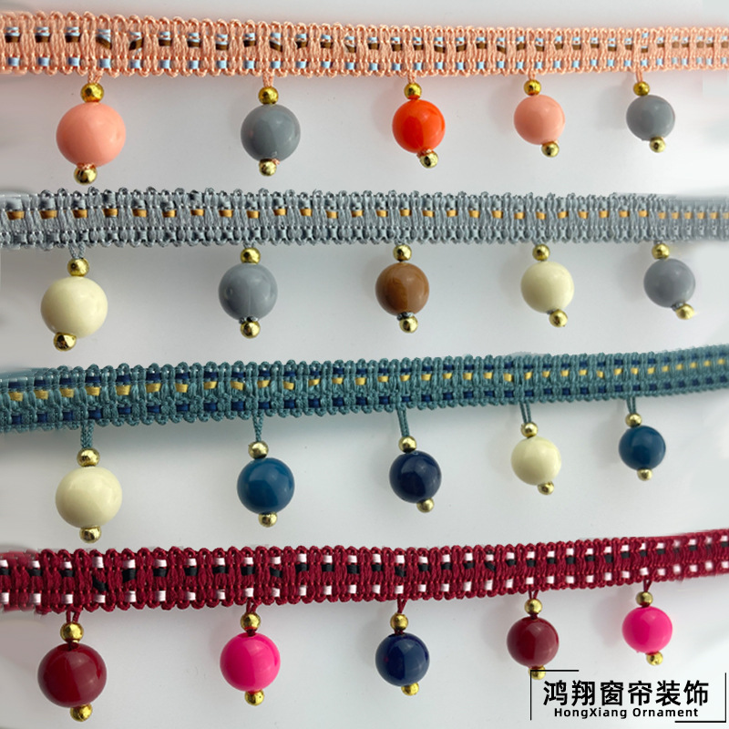 Can Be Used for Making Curtain Lace, Candy Beads, Pendants, Tassels, Ribbons, Handmade DIY Accessories, and Wide Lace Trim