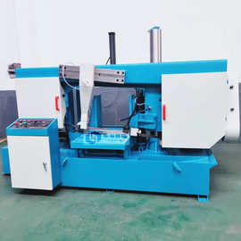 带锯床4250多功能金属液压带锯机锯切直径500mm方钢下料机