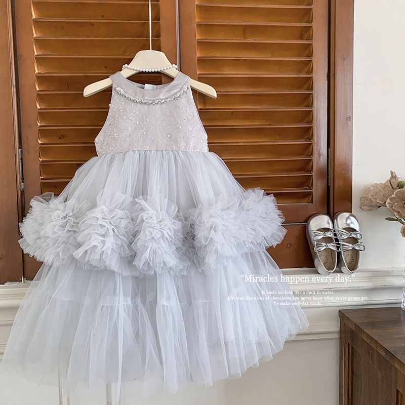 2025夏季新款韩版女童连衣裙女童宽松休闲时尚百搭公主裙