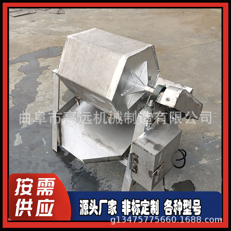 电动六角滚筒抛光机   铁块研磨除锈机  五金件除铁打磨机